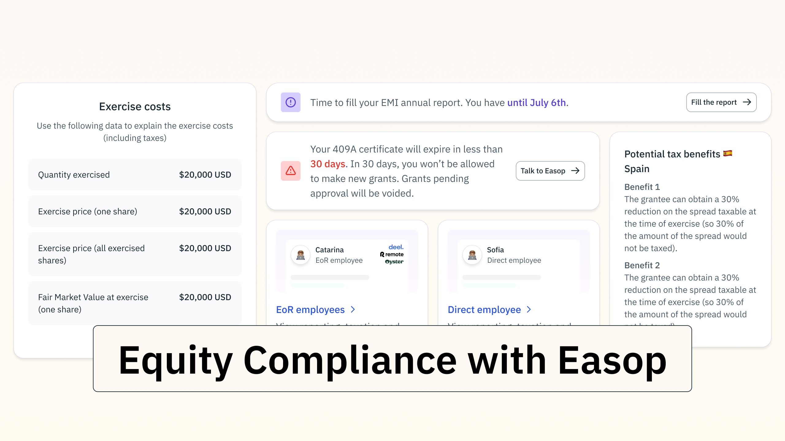 Why you should outsource global equity compliance to Easop Easop